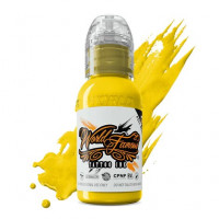Краска World Famous Tattoo Ink Illuminati Yellow